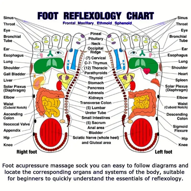 Acupressure Reflexology Socks