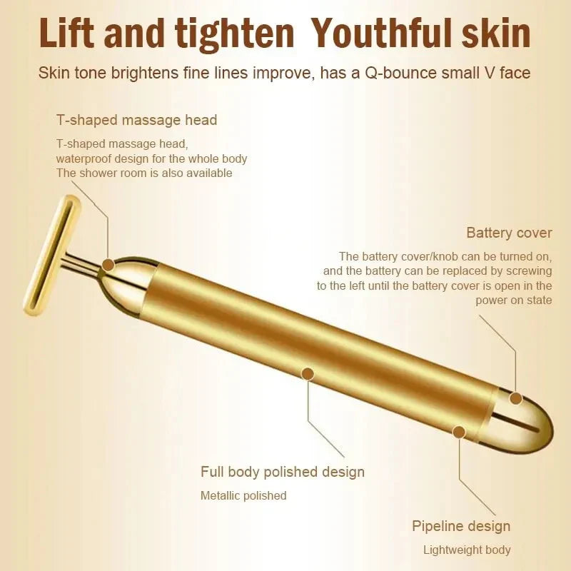 24K GOLD FACE MASSAGER